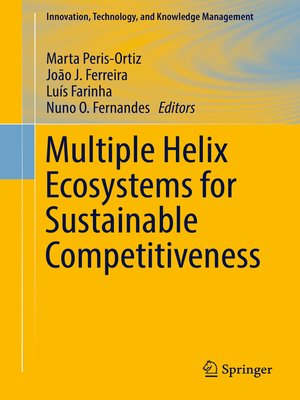 cover image of Multiple Helix Ecosystems for Sustainable Competitiveness